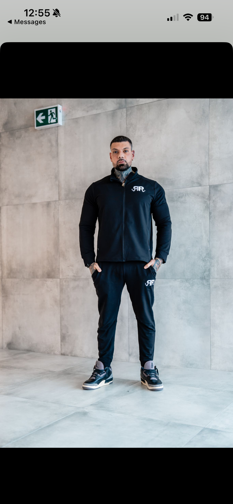 Mens Performance Full Zip Tracksuit